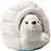 Wild Republic Harp Seal Plush, Stuffed Animal, Plush Toy, Gifts for Kids, W/ Igloo, 6 Inches