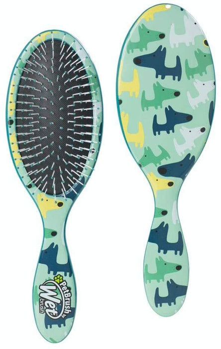 Wet Brush Pet Brush, Large Dog Breed Detangler - Dog Camo, Multi