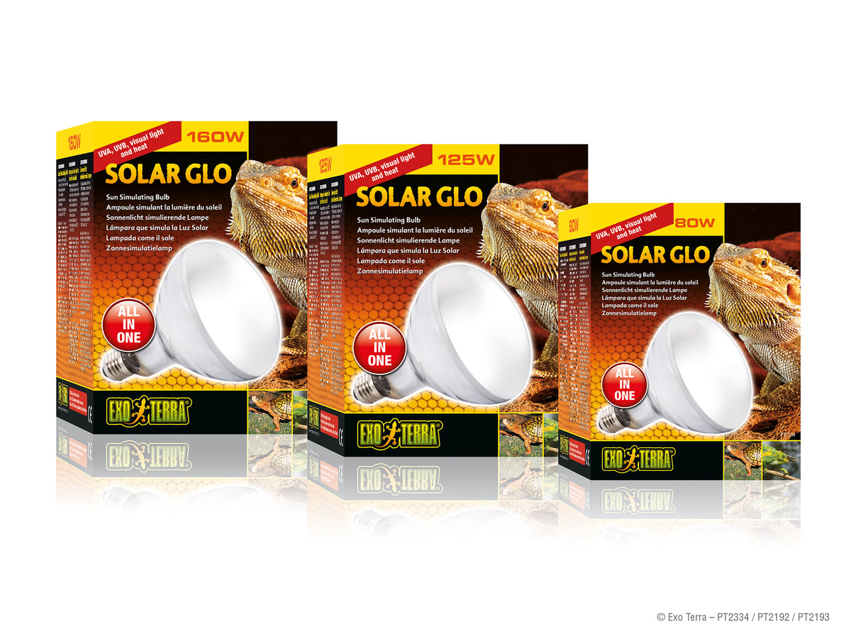 Exo-Terra Solar Glo Mercury Vapor Sun Simulating Lamp