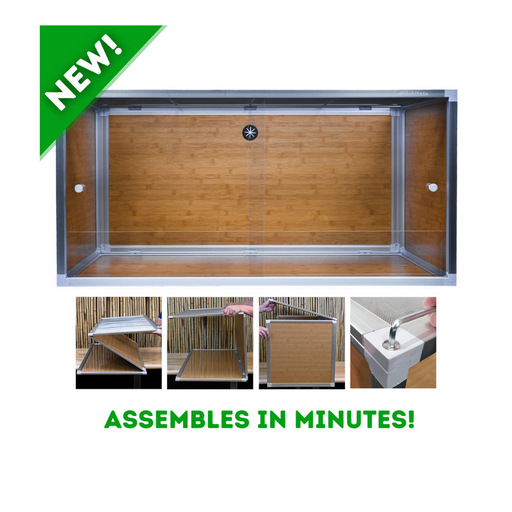 Meridian 4'x2'x2' Wood Zen Habitats Enclosure