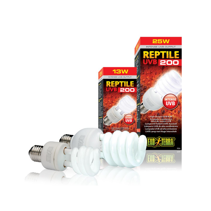 Reptile UVB 200 Fluorescent Bulb (High UVB Output)