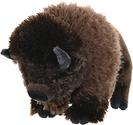 Wild Republic Bison, Cuddlekins, Stuffed Animal, 12 inches, Gift for Kids, Plush Toy