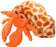 Wild Republic Hermit Crab Plush, Stuffed Animal, Plush Toy, Gifts for Kids, Hug’Ems 7 inches