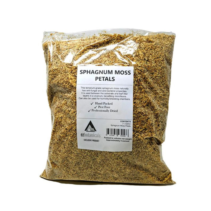 Dried Sphagnum Moss Petals - 1 Gallon