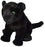 Wild Republic Jaguar Black, Cuddlekins, Stuffed Animal, 12 inches, Gift for Kids, Plush Toy, Fill is Spun Recycled Water Bottles