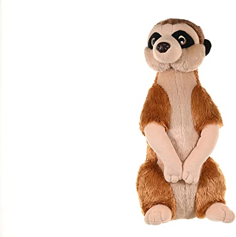 Wild Republic Meerkat Plush, Stuffed Animal, Plush Toy, Kids Gifts, Cuddlekins, 12 Inches,Multi